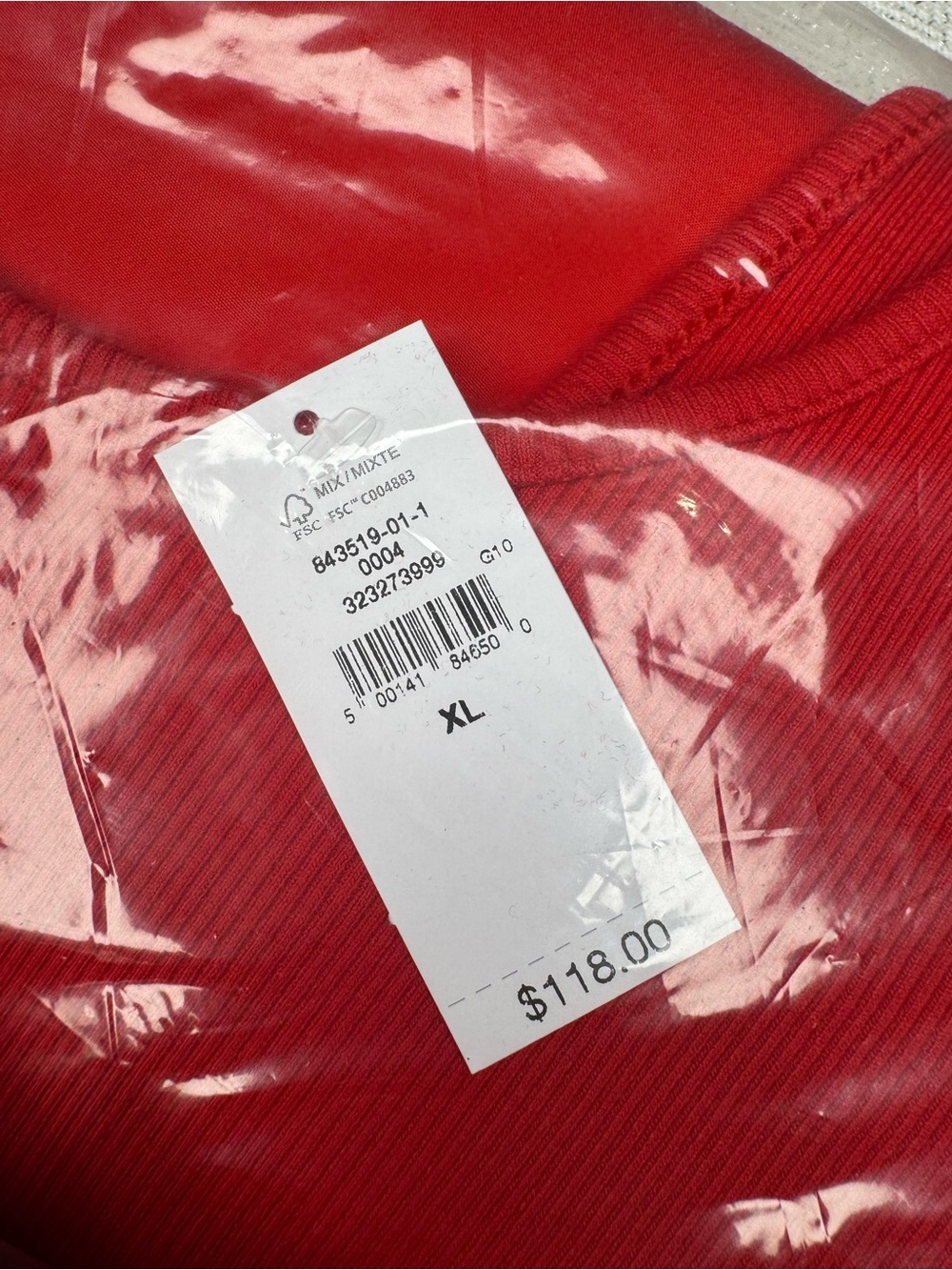 Gap Mixed Media Drop Waist Maxi Dress Red Medium Large XL NWT - Picture 16 of 16